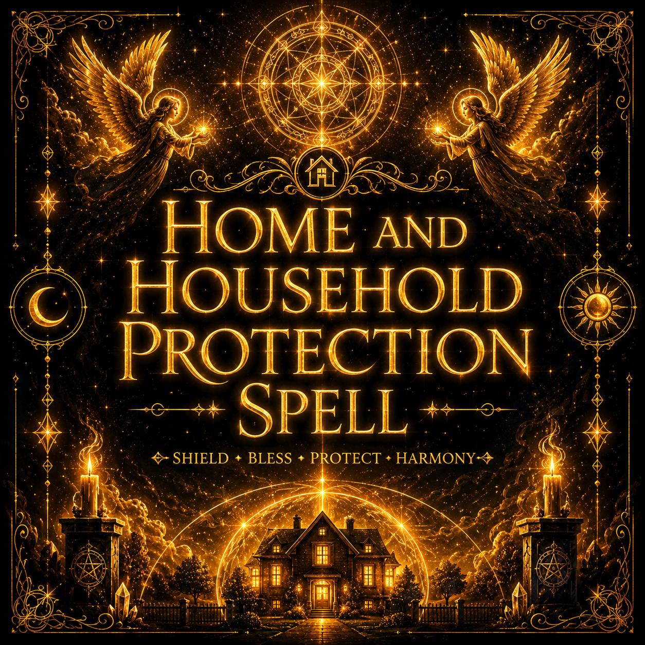 Home and Household Protection Spell
