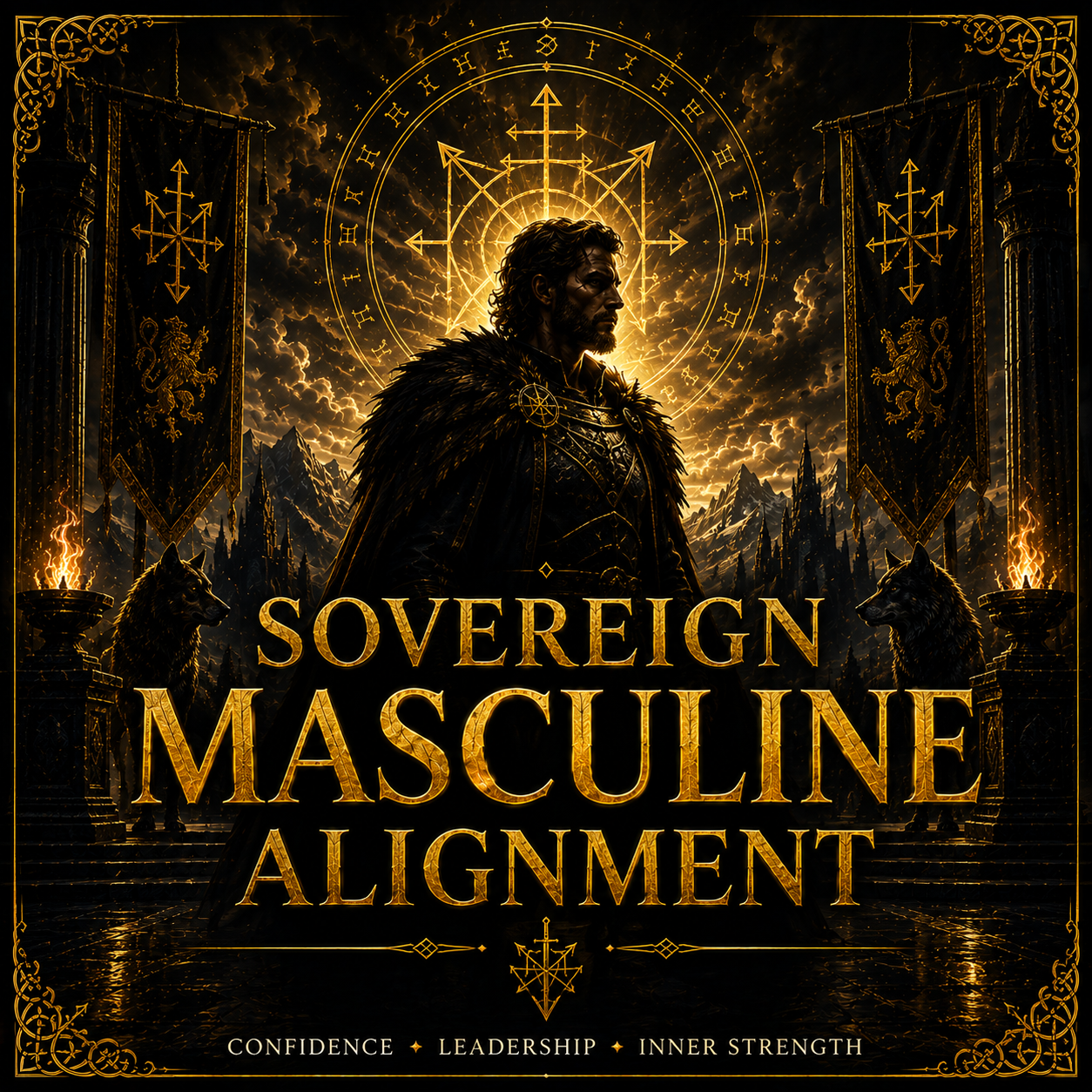 Sovereign Masculine Alignment | Confidence, Leadership & Inner Strength | Distance Spiritual Service