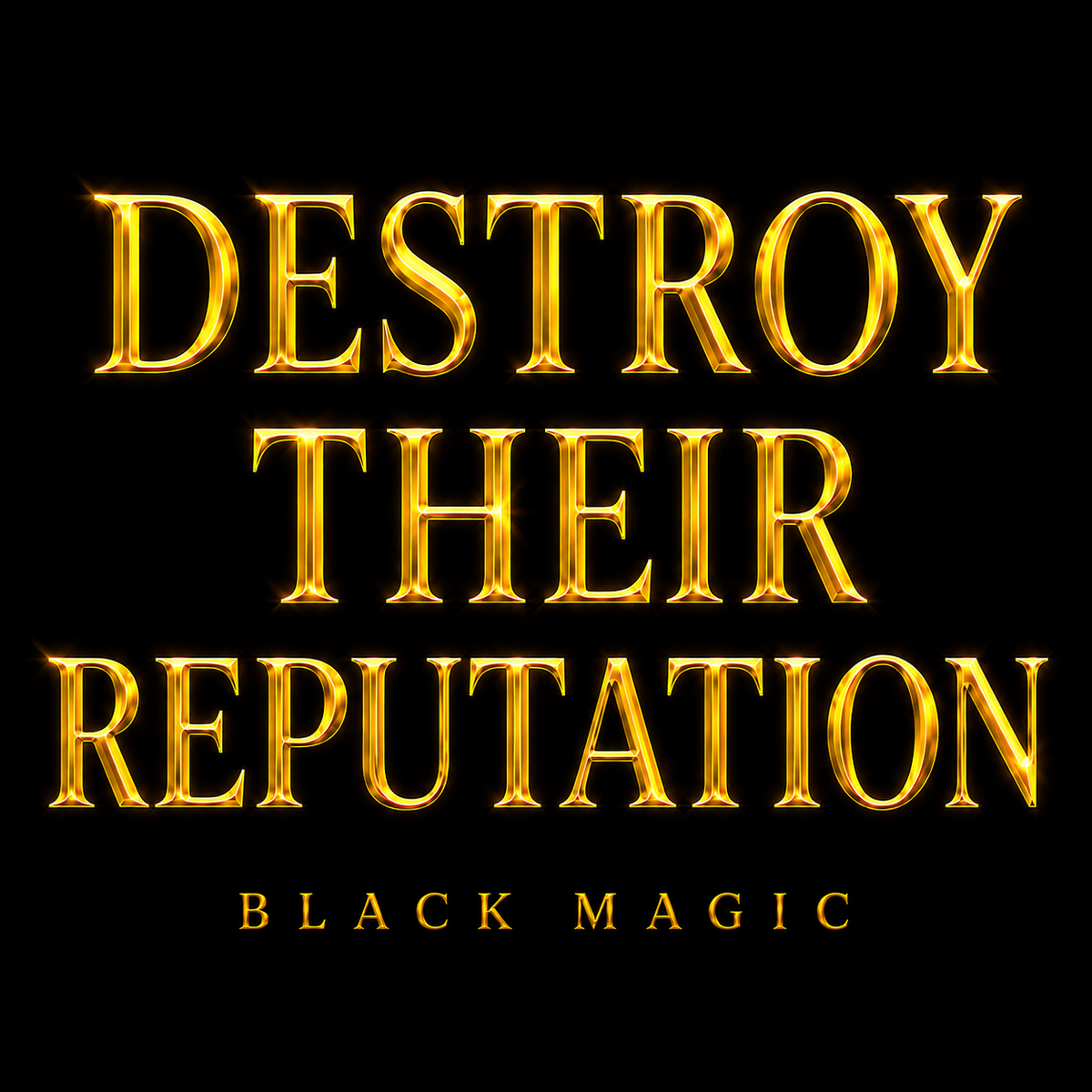 DESTROY THEIR REPUTATION — RAUM DOWNFALL CURSE