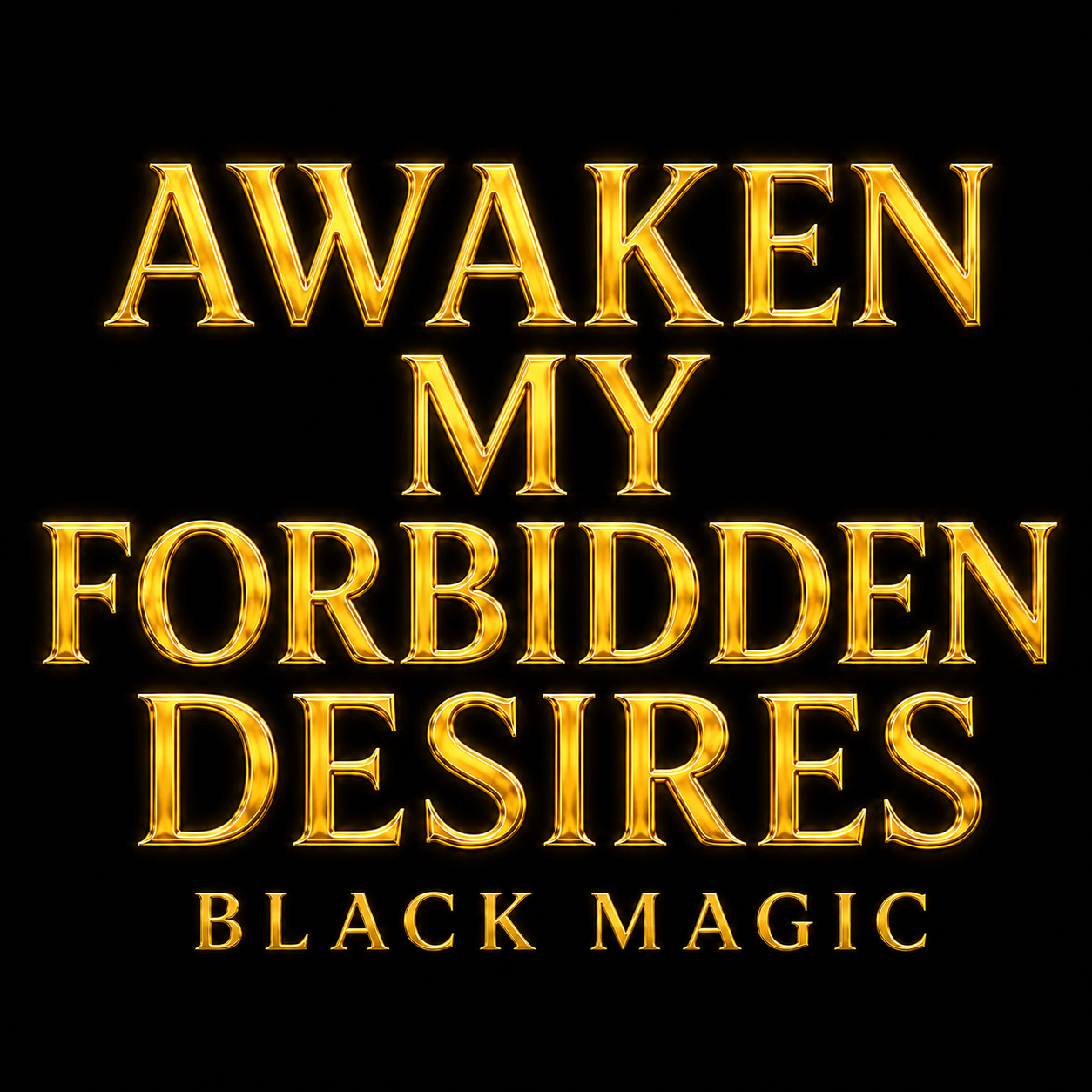 AWAKEN MY FORBIDDEN DESIRES — ASMODEUS TABOO RITUAL