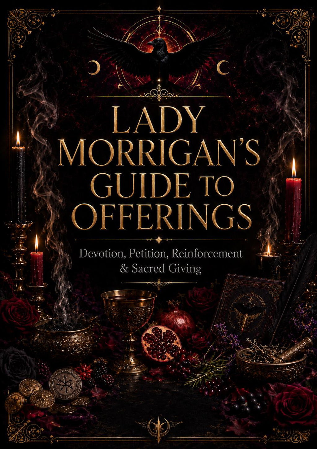 Pure Devotional Offering to Demon, Deity or Spirit | Honour, Gratitude & Reverence Ritual | Includes Offering Guide