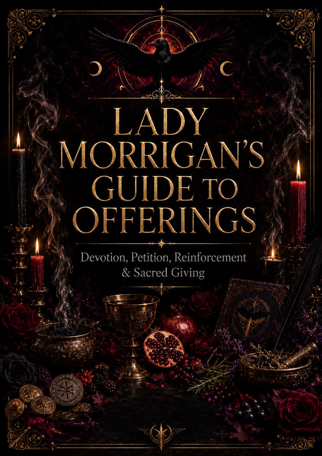 Pure Devotional Offering to Demon, Deity or Spirit | Honour, Gratitude & Reverence Ritual | Includes Offering Guide