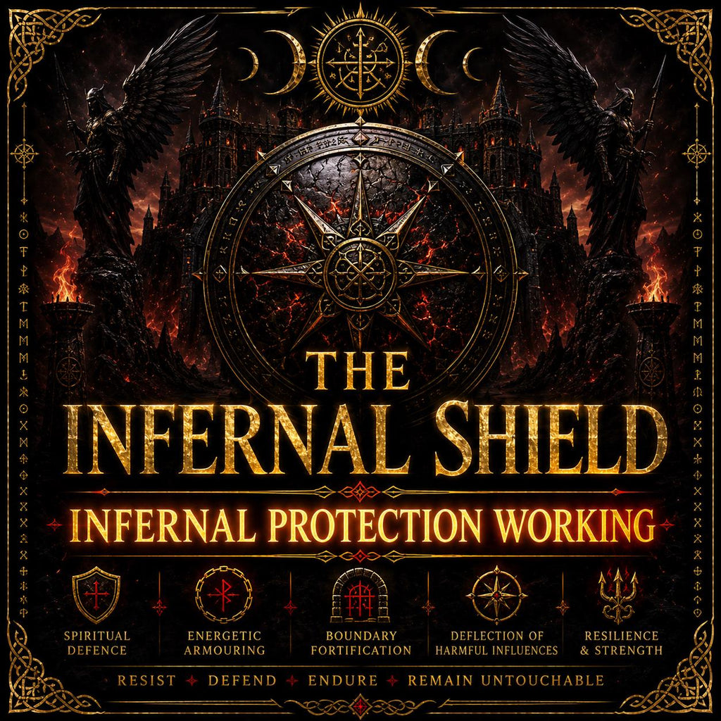 The Infernal Shield | Infernal Protection Working | Spiritual Defence, Energetic Protection & Psychic Shielding