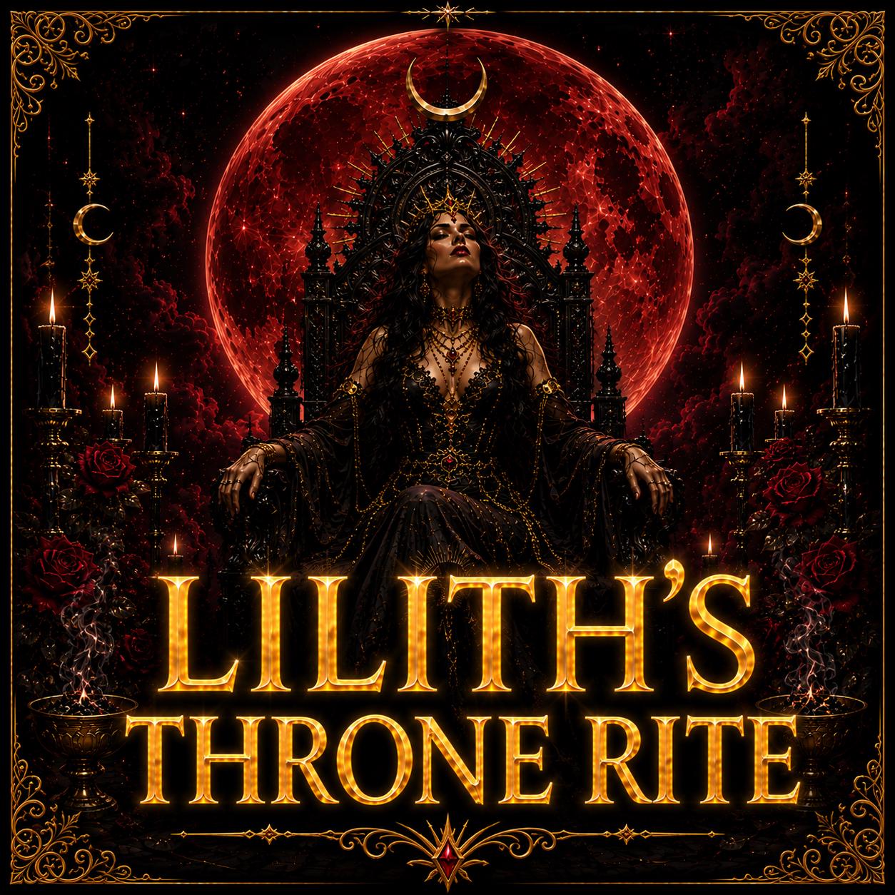 Lilith's Throne Rite | Advanced Spiritual Alignment Working | Deepen Your Connection with the Current of Lilith
