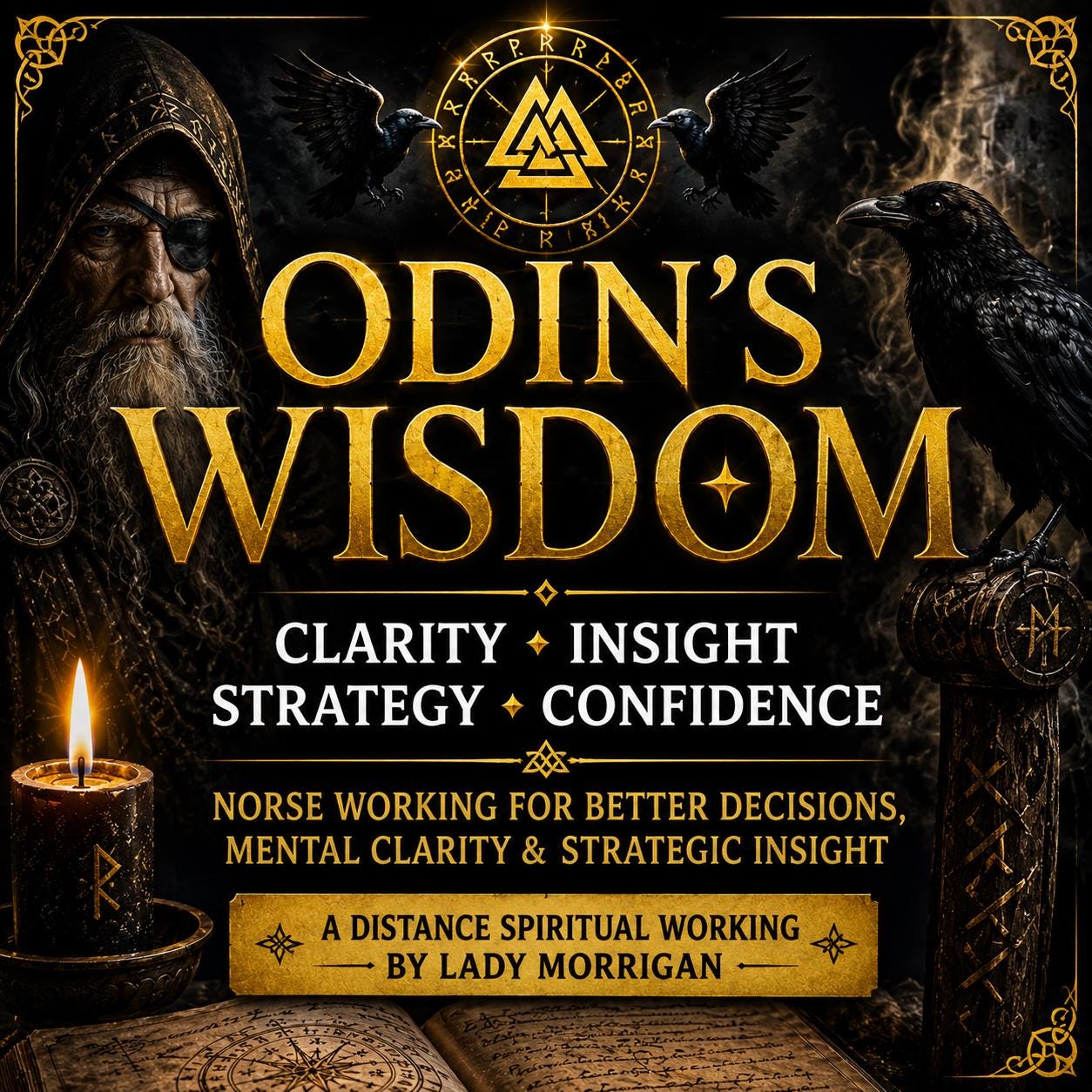 Odin's Wisdom | Norse Working for Mental Clarity, Better Decisions, Strategic Insight & Personal Growth