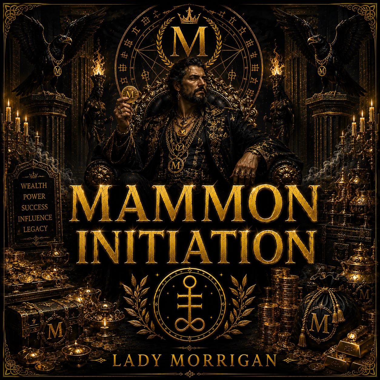 Mammon Initiation | Deity Initiation | Connect with Mammon | Wealth, Prosperity & Financial Mastery | Distance Spiritual Working