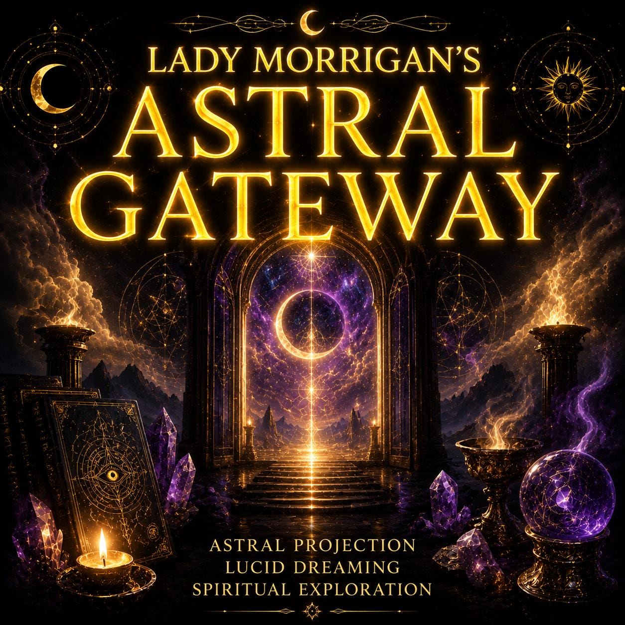 Lady Morrigan's Astral Gateway | Astral Projection, Lucid Dreaming & Spiritual Exploration Working | Distance Spiritual Working