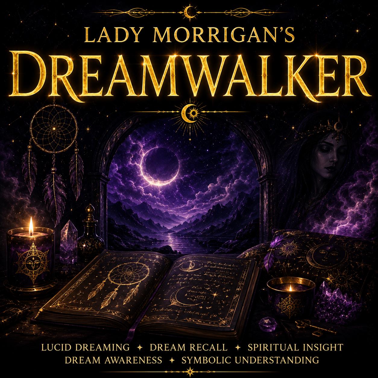 Lady Morrigan's Dreamwalker | Lucid Dreaming, Dream Recall, Spiritual Insight & Dream Awareness Working | Distance Spiritual Working