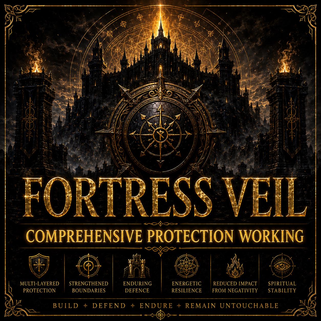 Fortress Veil | Supreme Protection Working | Advanced Spiritual Protection, Energetic Defence & Personal Shielding
