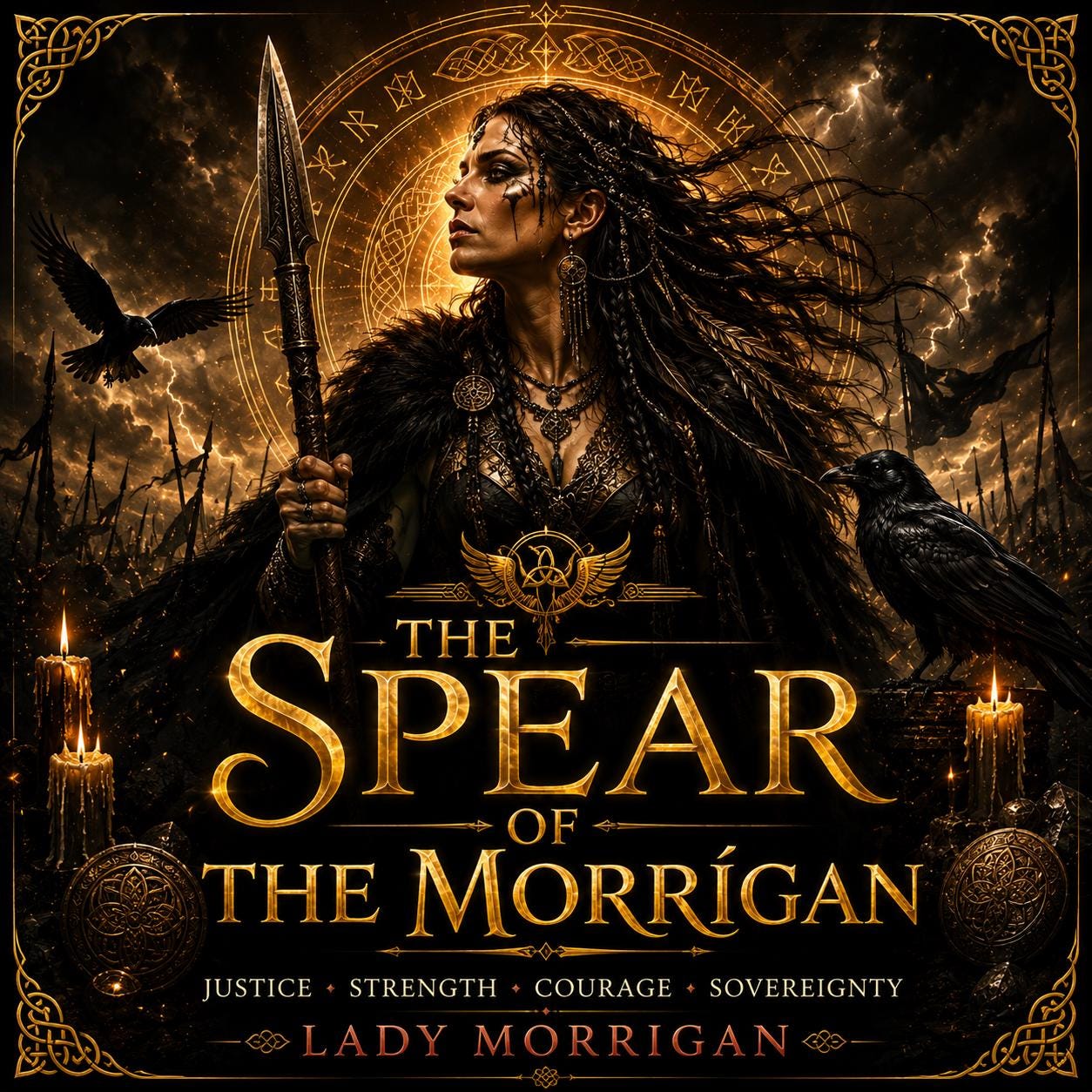 The Spear of The Morrígan | Justice, Strength & Sovereignty Working | Courage, Protection and Personal Power