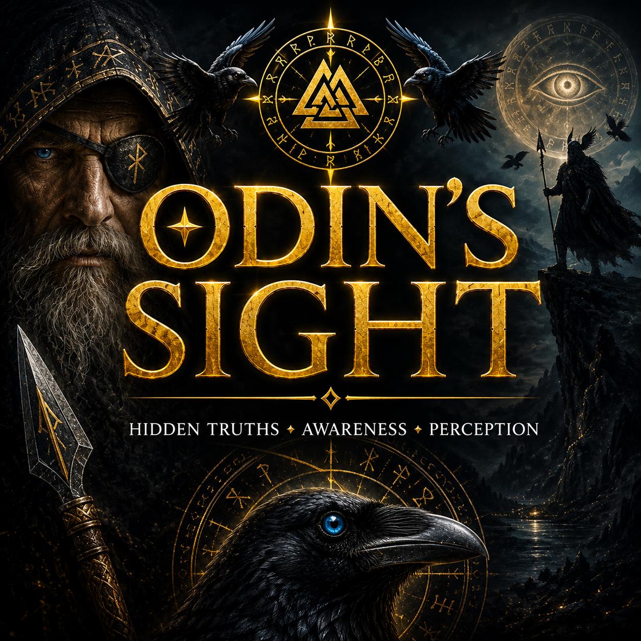 Odin's Sight | Norse Working for Intuition, Hidden Truths, Awareness, Spiritual Insight & Clear Perception