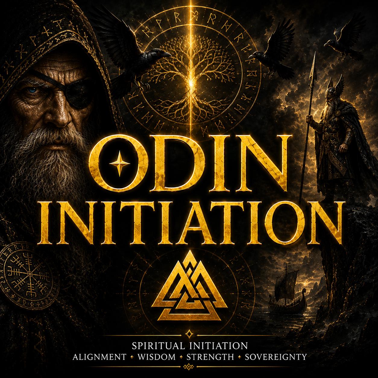 Odin Initiation | Norse Spiritual Initiation for Wisdom, Leadership, Inner Strength & Spiritual Growth