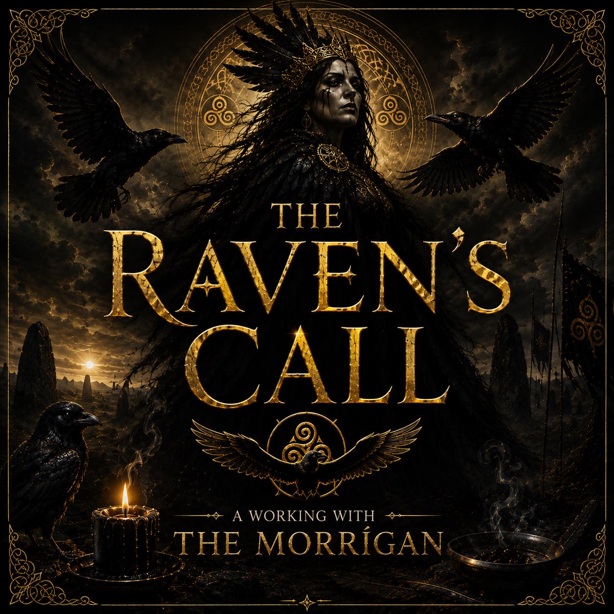 The Raven's Call | Morrígan Spiritual Guidance, Intuition & Life Path Working | Distance Spiritual Service