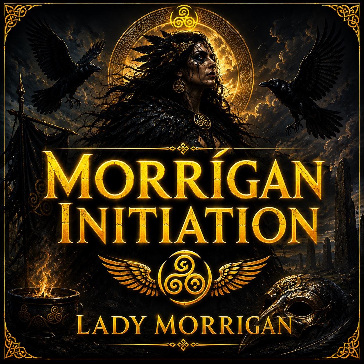 Morrígan Initiation | Deity Initiation | Morrigan Ritual | Celtic Goddess | Spiritual Awakening | Distance Spiritual Service