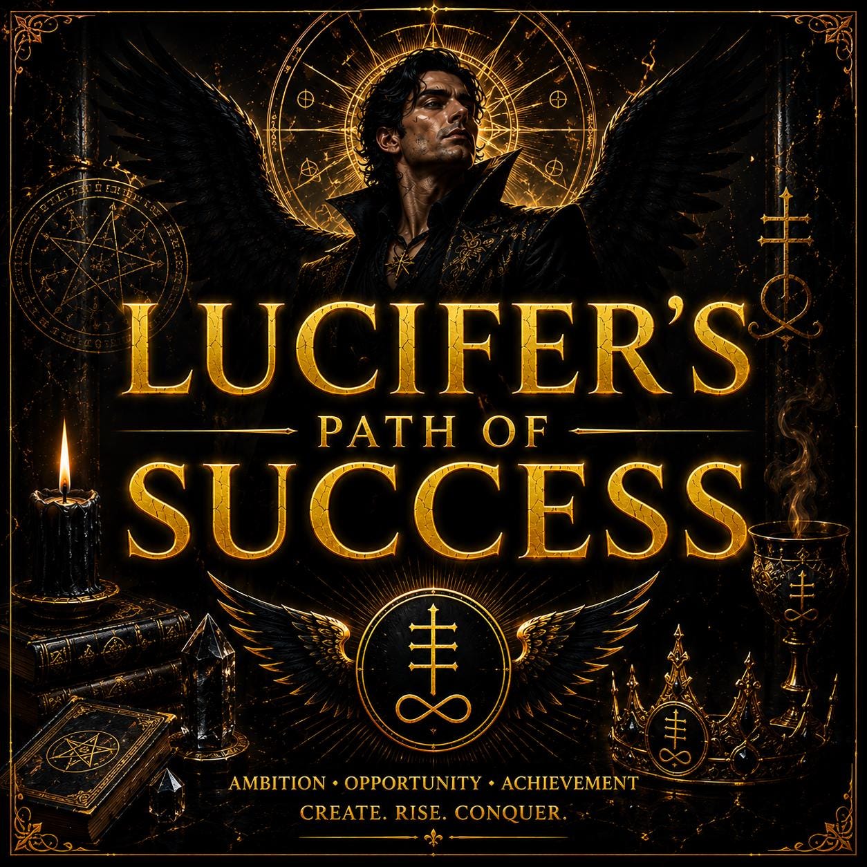Lucifer's Path of Success | Lucifer Working for Career Success, Business Growth, Opportunity & Achievement | Distance Spiritual Service cite