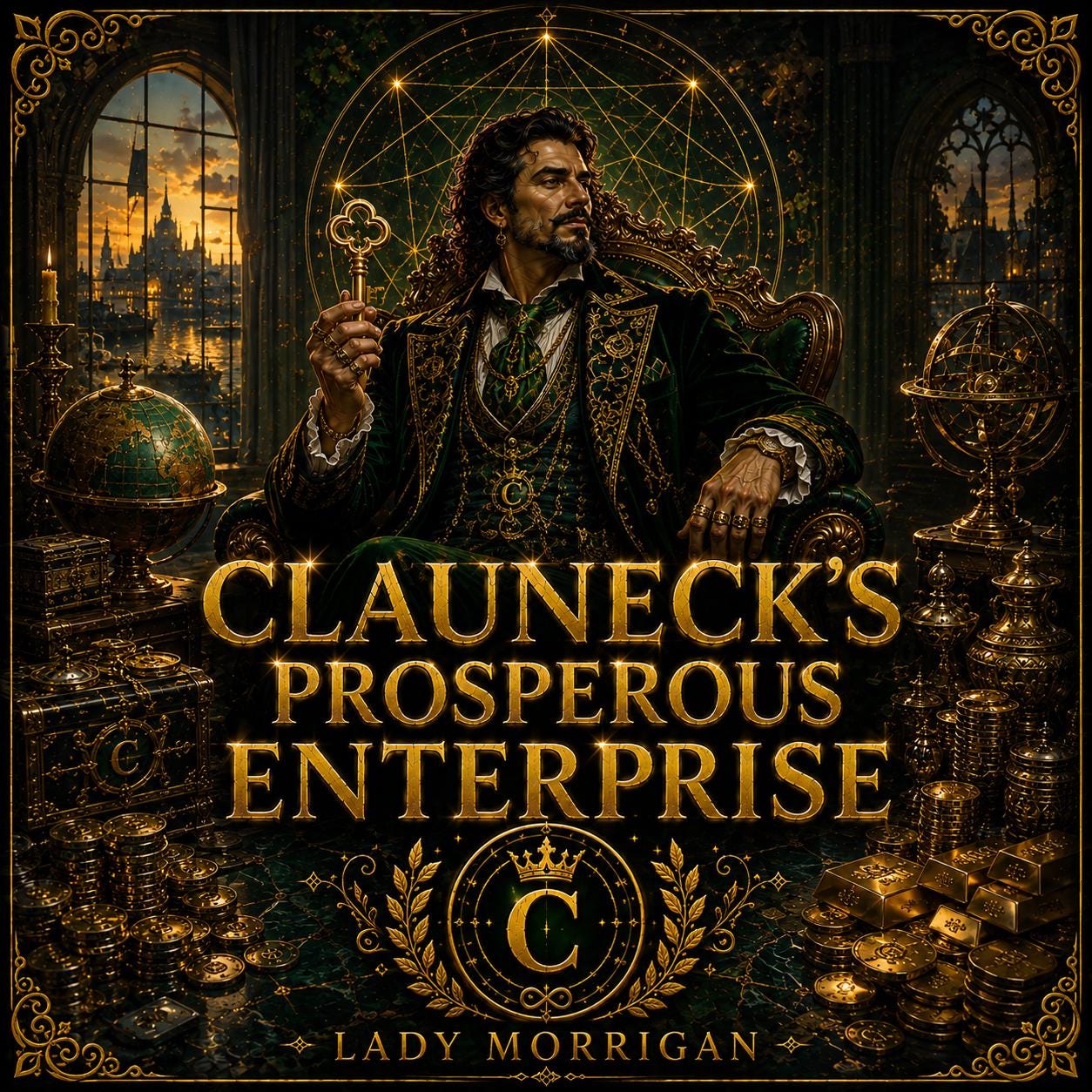 Clauneck's Prosperous Enterprise | Clauneck Working for Business Growth, Commercial Success, Prosperity | Distance Spiritual Working